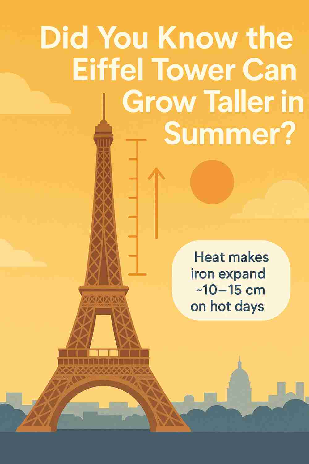 Did You Know the Eiffel Tower Can Grow Taller in Summer