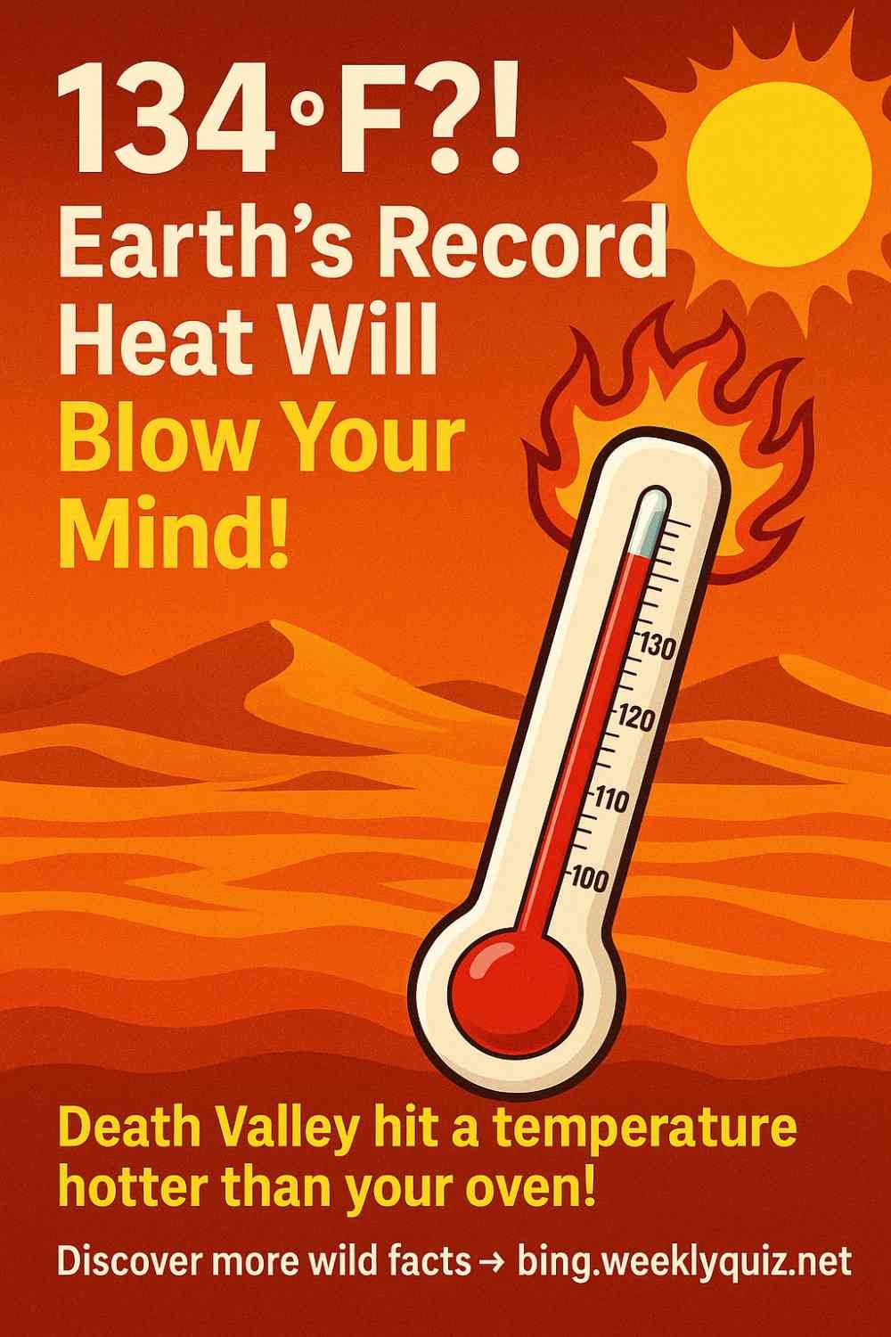 Hottest temperature ever recorded