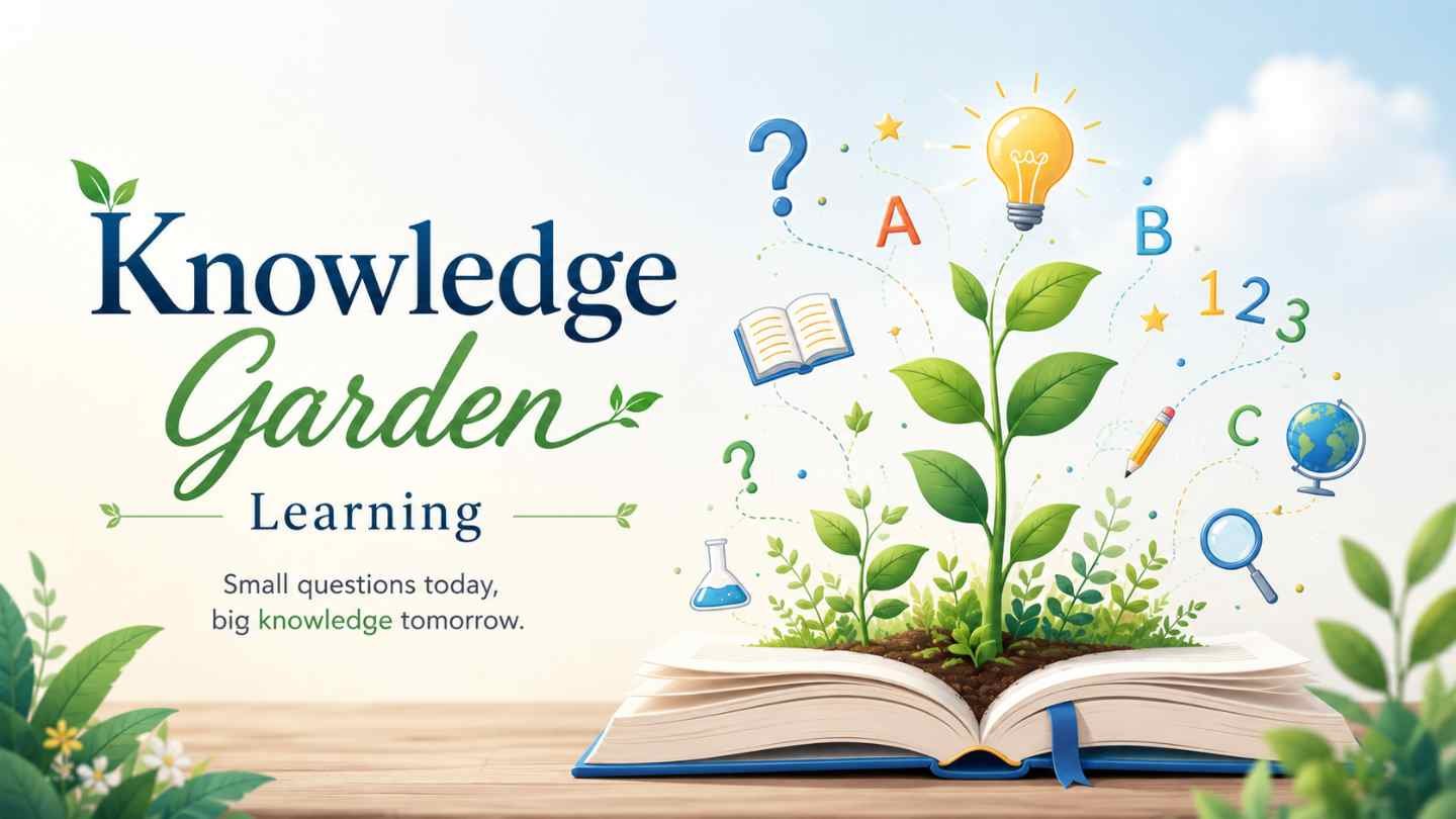 The Knowledge Garden: Growing Big Lessons From Small Questions