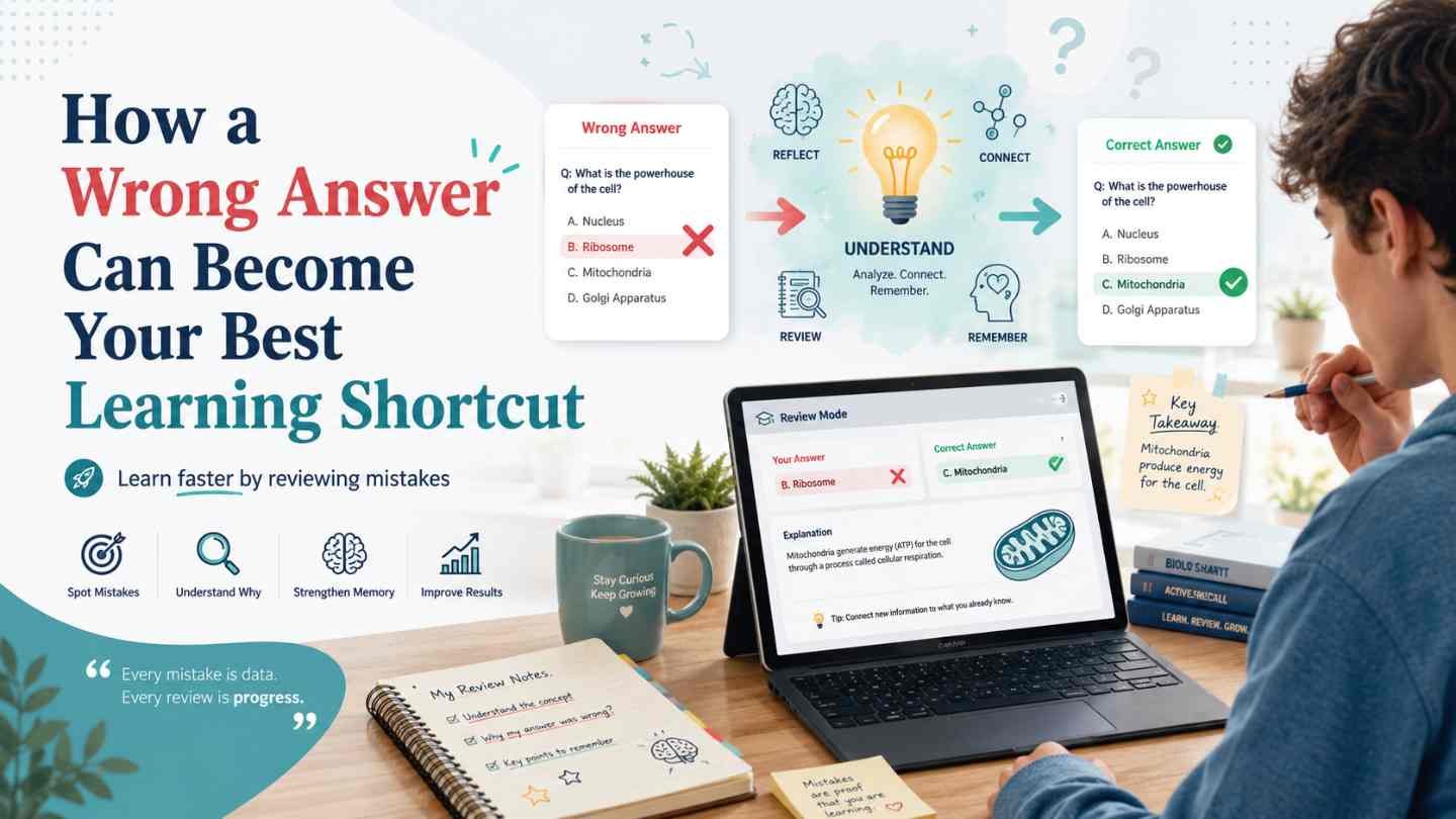 How a Wrong Answer Can Become Your Best Learning Shortcut